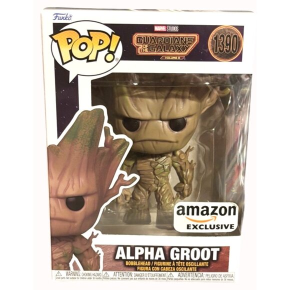 Funko Pop Marvel Guardians Of The Galaxy Vol. 3‎ Alpha Groot #1390 Collectible - Picture 1 of 9
